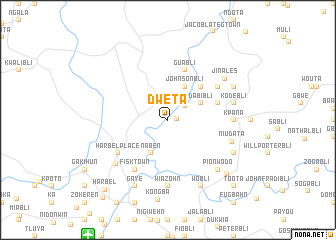 map of Dweta