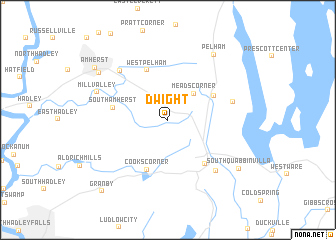 map of Dwight