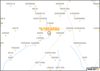 map of Dyagorou