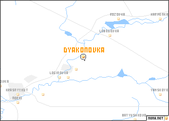 map of D\
