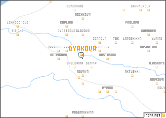 map of D\