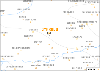 map of D\