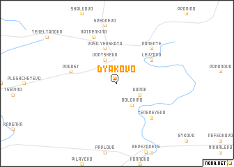 map of D\