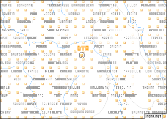 map of Dya