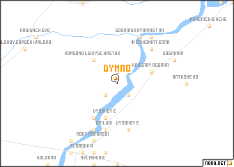 map of Dymno