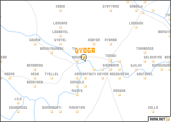 map of Dyoga