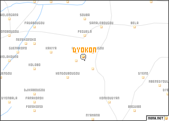 map of Dyokon