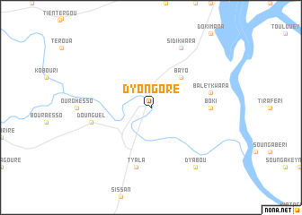 map of Dyongoré