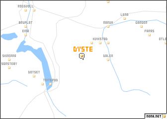 map of Dyste