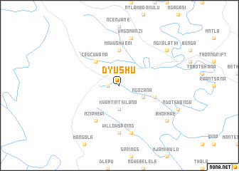 map of Dyushu