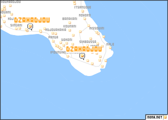 map of Dzahadjou