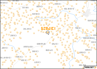 map of Džajići