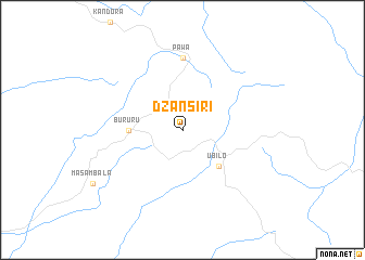 map of Dzansiri