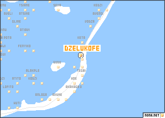 map of Dzelukofe