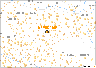 map of Dženadije