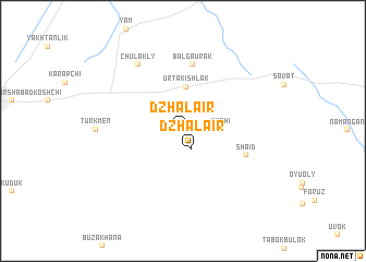 map of Dzhalair