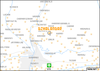 map of Dzhalandar