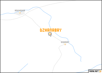 map of Dzhanabay