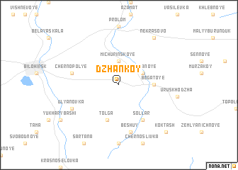map of Dzhankoy