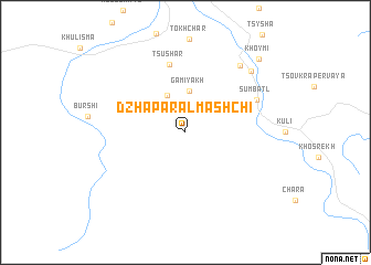map of Dzhaparalmashchi