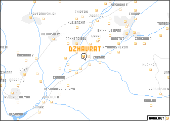 map of Dzhavrat