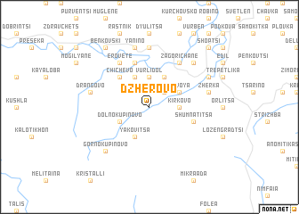 map of Dzherovo