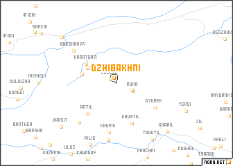 map of Dzhibakhni
