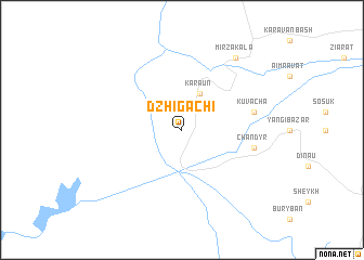 map of Dzhigachi