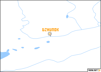 map of Dzhunok
