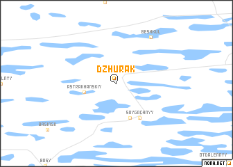 map of Dzhurak