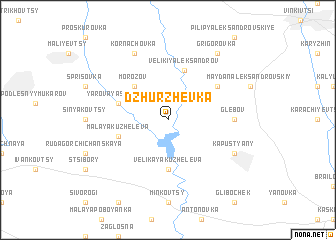 map of Dzhurzhevka