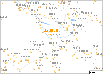 map of Džuburi