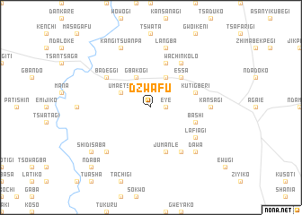 map of Dzwafu