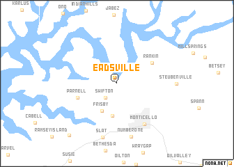 map of Eadsville