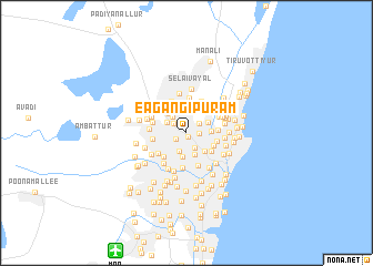 map of Eagangipuram