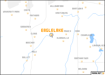 map of Eagle Lake