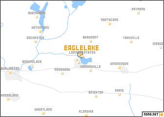 map of Eagle Lake