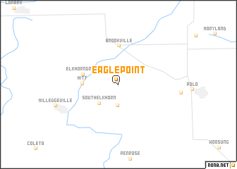 map of Eagle Point