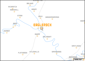 map of Eagle Rock