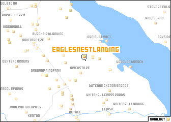 map of Eagles Nest Landing