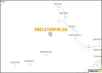 map of Eagleton Fields