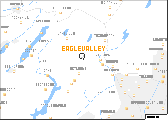 map of Eagle Valley