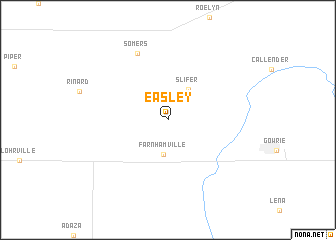 map of Easley
