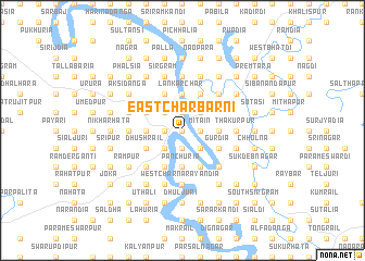 map of East Char Barni