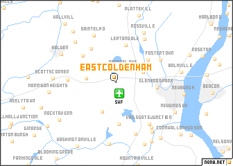 map of East Coldenham