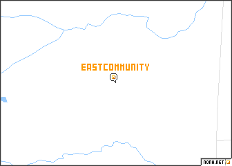 map of East Community