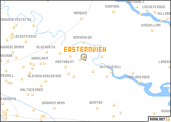map of Eastern View