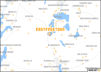 map of East Freetown