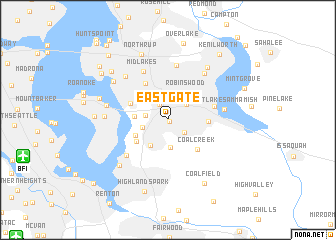 map of Eastgate