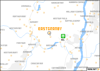 map of East Granby